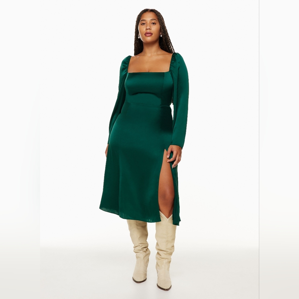 NWT Wilfred Bridgerton Dress in Aventurine Green